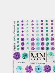 Оранжевый наклейка для дизайна ногтей MIW NAILS S/ Love / сердце / kiss me / геометрия / животные