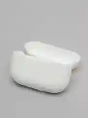 Белый силиконовый чехол для наушников AirPods Pro