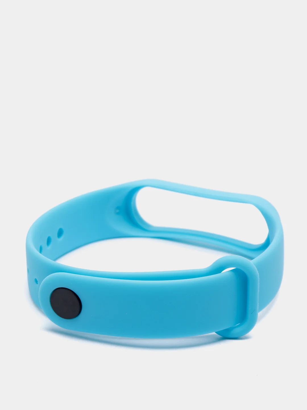 Голубой силиконовый ремешок для Xiaomi Mi Band 3, Mi Band 4
