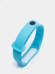 Голубой силиконовый ремешок для Xiaomi Mi Band 3, Mi Band 4
