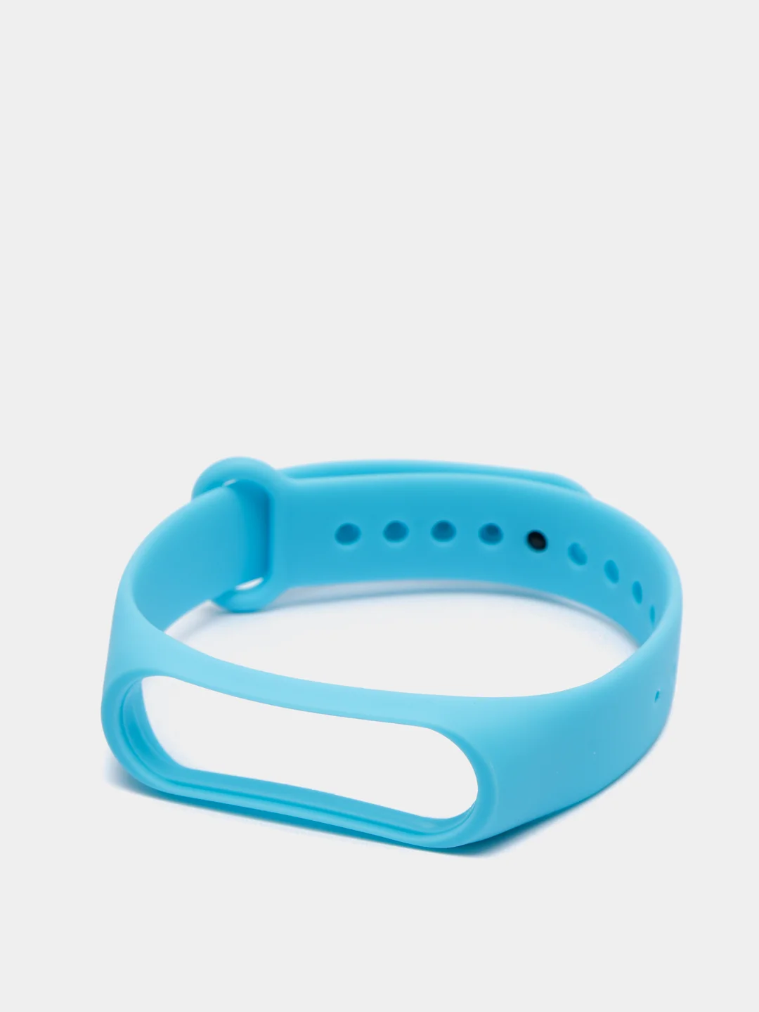 Голубой силиконовый ремешок для Xiaomi Mi Band 3, Mi Band 4