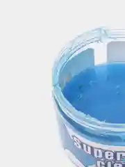 Голубой слайм - лизун для чистки