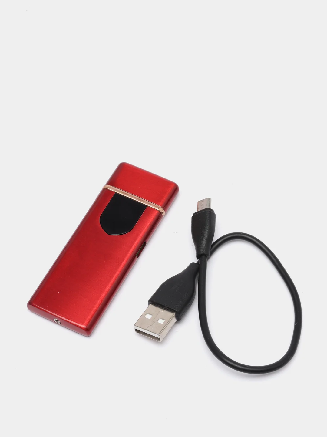 Красный usb зажигалка