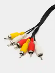 Видео кабель 3rca на 3rca / Тюльпаны 1/3/5 метров