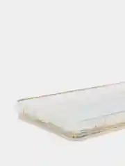 Лимонный чехол Samsung Galaxy A51 силиконовый переливающийся жидкий с блестками и защитой камеры