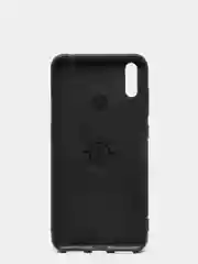 Черный чехол Huawei Y7 Pro 2019, Хуавей У7 Про 2019, силиконовый с блестками