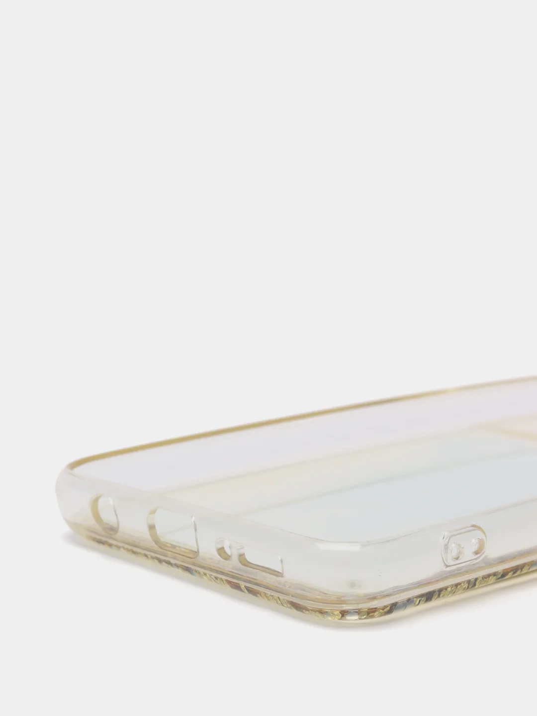 Лимонный чехол Samsung Galaxy A50 / A50s / A30s силиконовый переливающийся жидкий с защитой камеры