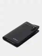 Черный мужское классическое портмоне Baellerry Side