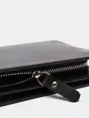 Черный мужское классическое портмоне Baellerry Side