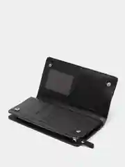 Черный мужское классическое портмоне Baellerry Side