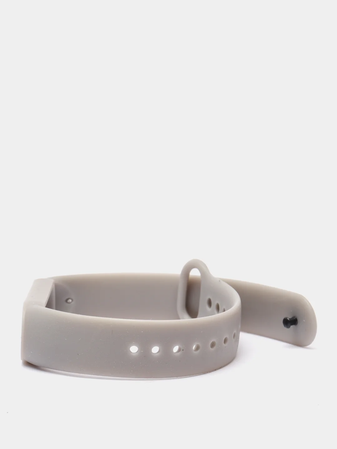 Серый силиконовый ремешок для Xiaomi Mi Band 5, Mi Band 6, ми банд 5/6