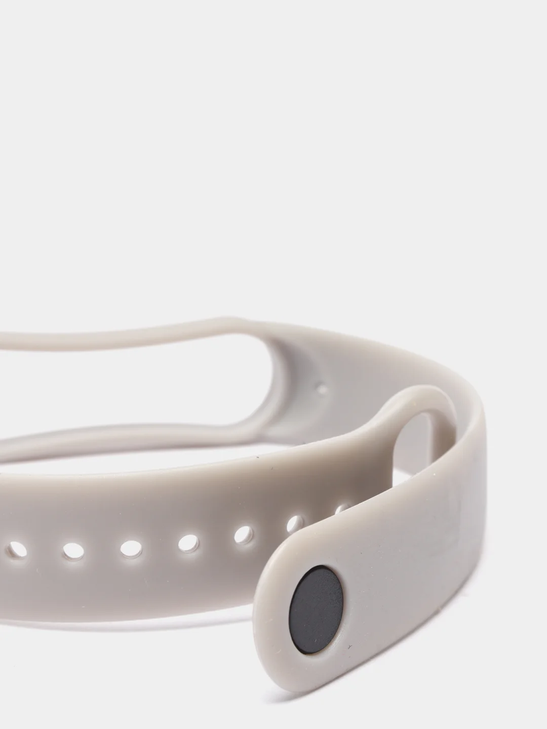 Серый силиконовый ремешок для Xiaomi Mi Band 5, Mi Band 6, ми банд 5/6