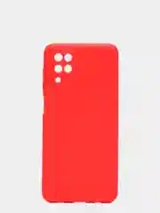 Красный чехол цветной матовый на Samsung Galaxy A12 / Samsung Galaxy M12