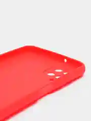 Красный чехол цветной матовый на Samsung Galaxy A12 / Samsung Galaxy M12