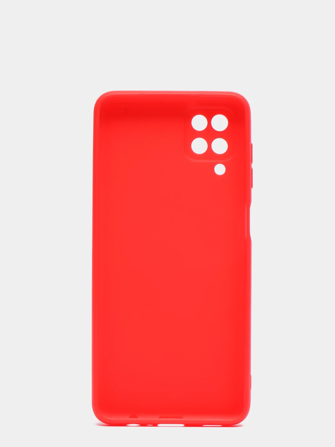 Красный чехол цветной матовый на Samsung Galaxy A12 / Samsung Galaxy M12