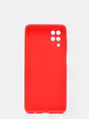 Красный чехол цветной матовый на Samsung Galaxy A12 / Samsung Galaxy M12