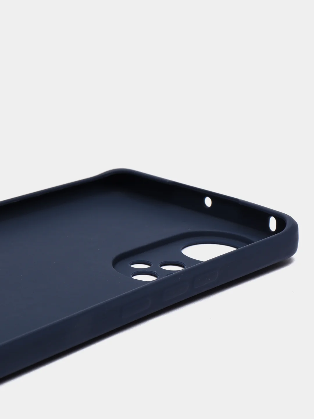 Синий матовый чехол для Honor 50, силиконовый