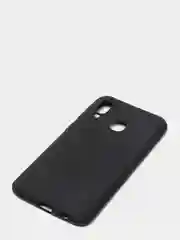 Угольный чехол Samsung Galaxy A40, Самсунг Галакси А40 черный силиконовый