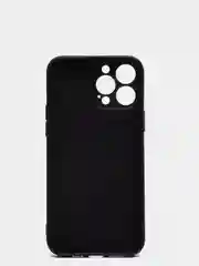 Черный чехол на айфон (iPhone) 13 / 13 Pro / 13 Pro Max силиконовый про макс