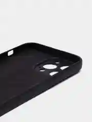 Черный чехол на айфон (iPhone) 13 / 13 Pro / 13 Pro Max силиконовый про макс