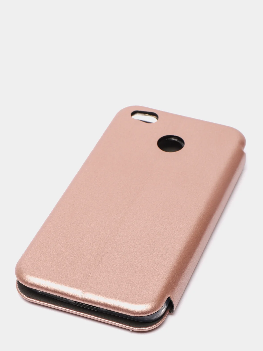 Розовый чехол книжка на Xiaomi Redmi 4x