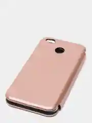 Розовый чехол книжка на Xiaomi Redmi 4x