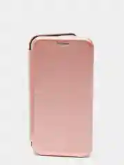 Розовый чехол книжка на Xiaomi Redmi 4x