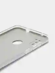 Серебряный чехол Samsung Galaxy A11 / M11, Галакси А11 / М11  блестящий сияющий с защитой камеры