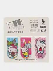 Лимонный закладки для книг магнитные (набор 3 шт.) мультяшки