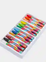 Восковые карандаши, масляная пастель, 12 цветов