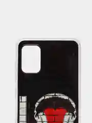 Угольный чехол Samsung Galaxy A31, Самсунг Галакси А31 с рисунком