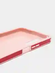 Розовый чехол усиленный с рамкой для Huawei Honor 30 Lite, силиконовый