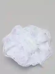 Серебряный белый школьный бант для волос на праздник, 1 сентября, день знаний, украшение для волос