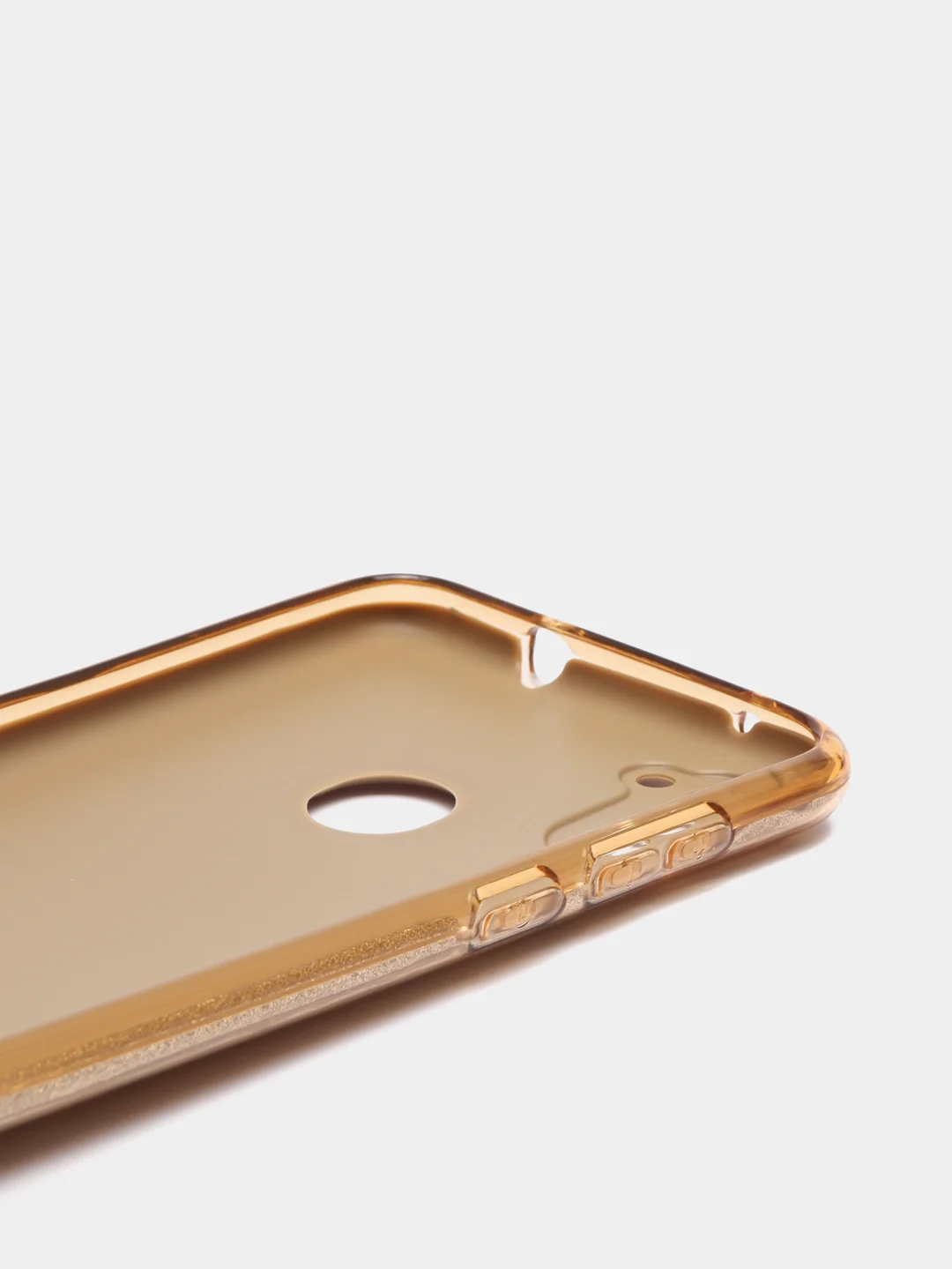 Золотой чехол Samsung Galaxy A11 / M11, Галакси А11 / М11 блестящий сияющий с защитой камеры