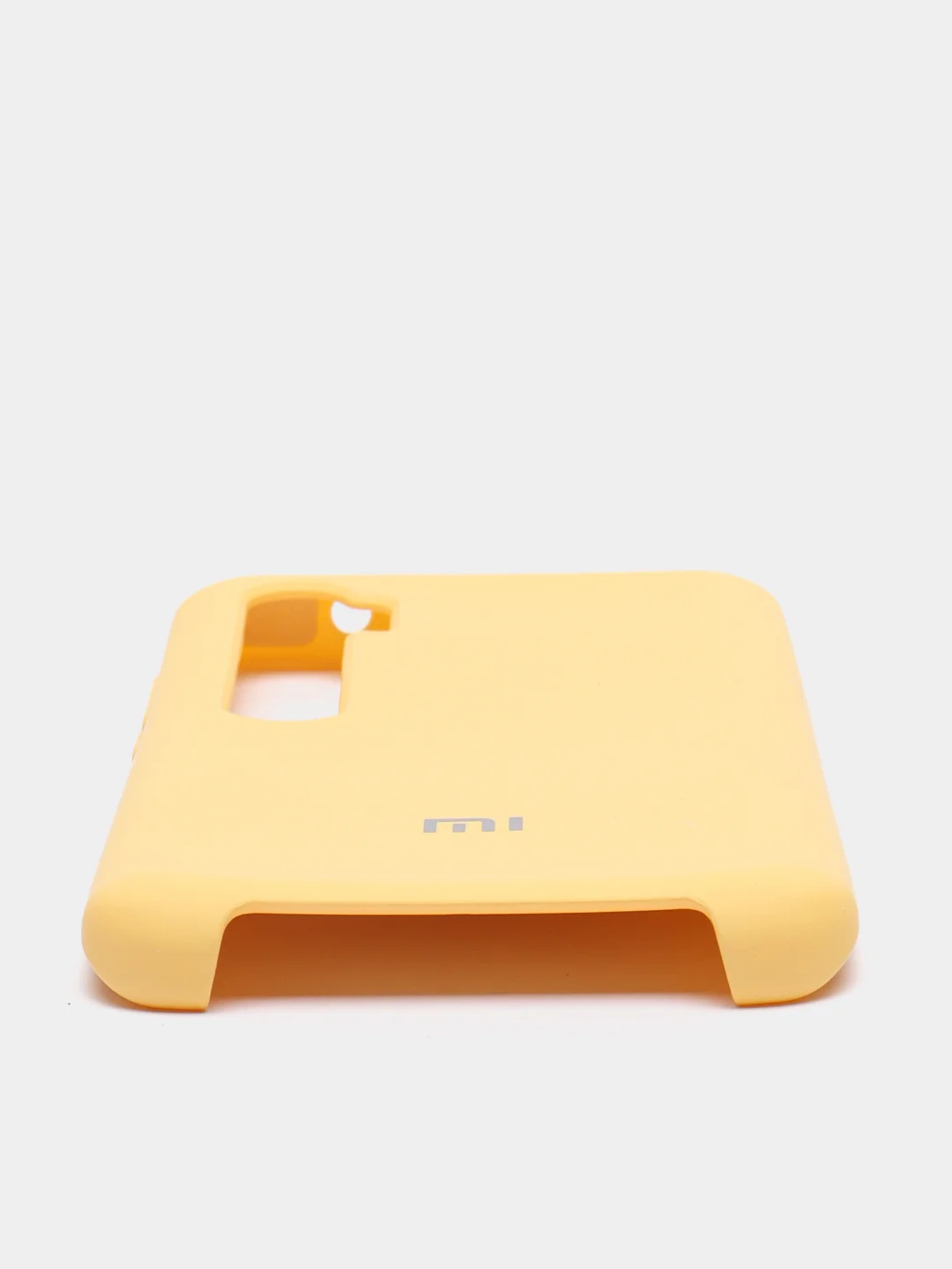 Желтый чехол силиконовый Silicone Cover Case для Xiaomi Mi CC9 Pro, Note 10