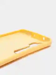 Желтый чехол силиконовый Silicone Cover Case для Xiaomi Mi CC9 Pro, Note 10