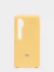 Желтый чехол силиконовый Silicone Cover Case для Xiaomi Mi CC9 Pro, Note 10