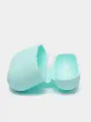 Голубой чехол для  наушников Apple Airpods 3 аирподс силиконовый