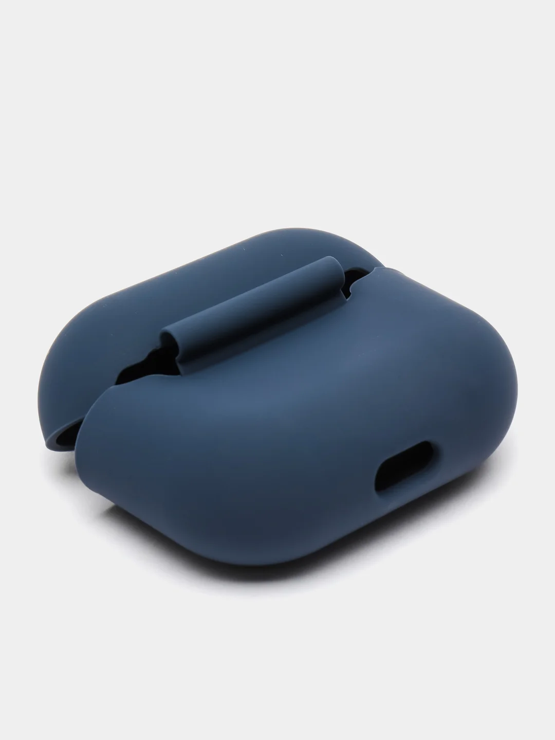 Серый чехол для  наушников Apple Airpods 3 аирподс силиконовый