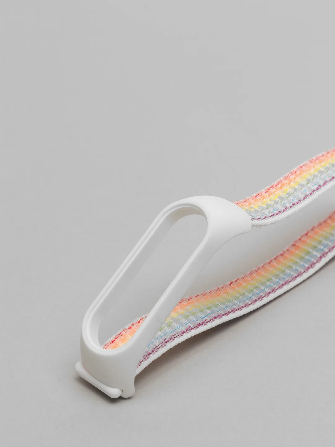Светло-жёлтый нейлоновый ремешок для Xiaomi Mi Band 5 и Mi Band 6