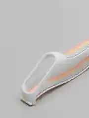Светло-жёлтый нейлоновый ремешок для Xiaomi Mi Band 5 и Mi Band 6