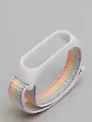 Светло-жёлтый нейлоновый ремешок для Xiaomi Mi Band 5 и Mi Band 6