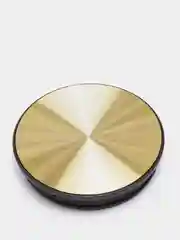 Желтый держатель для телефона Попсокет c металлической пластиной PopSocket