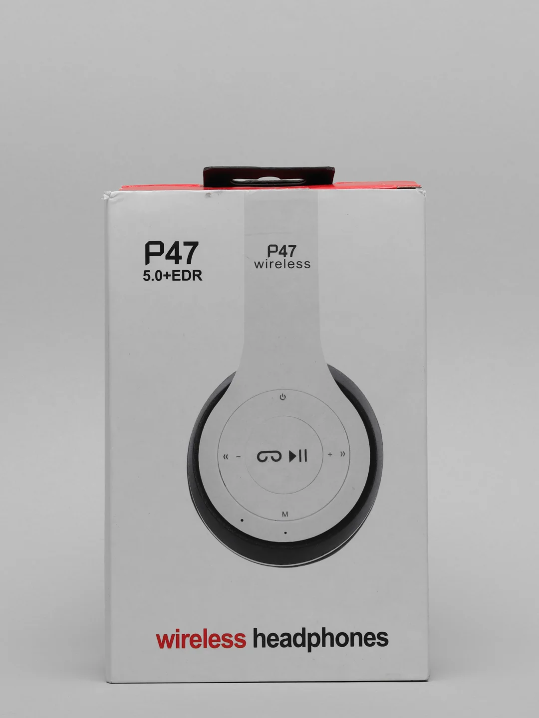 Белый беспроводные блютуз наушники P47 Wireless