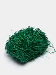Лесной зеленый бумажная стружка - наполнитель для коробок