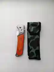 Нож автоматический, рукоятка дерево, лезвие сталь