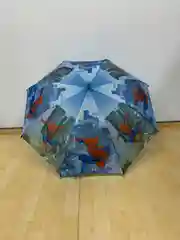 Синий детский зонт