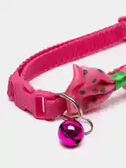 Розовый ошейник-бабочка для собак и кошек