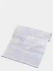 Белый набор наклеек на авто "Полоса"