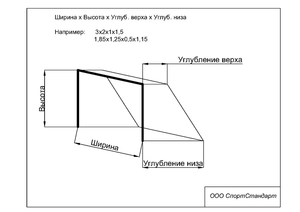 Сетка для футбольных ворот